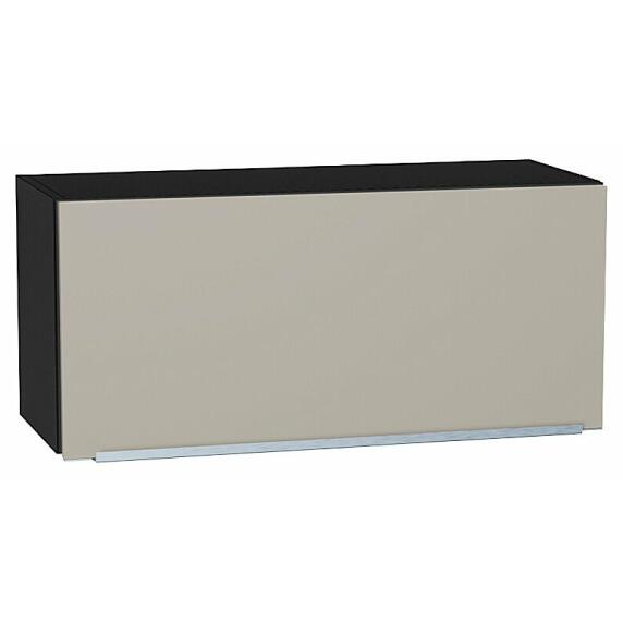 Шкаф верхний горизонтальный Фьюжн Silky Grey Graphite 358*800*320