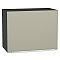 Шкаф верхний горизонтальный Фьюжн Silky Grey Graphite 460*600*318 Шкаф верхний горизонтальный Фьюжн Silky Grey Graphite 460*600*318