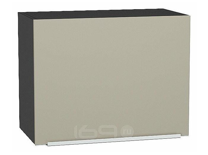 Шкаф верхний горизонтальный Фьюжн Silky Grey Graphite 460*600*318