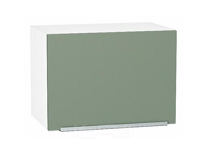 Шкаф верхний горизонтальный Фьюжн Silky Mint Белый 358*500*320
