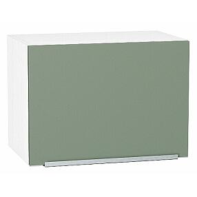 Шкаф верхний горизонтальный Фьюжн Silky Mint Белый 358*500*320