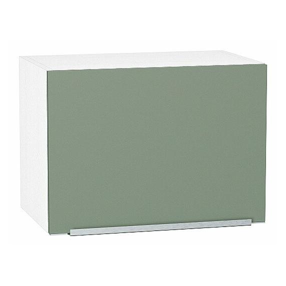 Шкаф верхний горизонтальный Фьюжн Silky Mint Белый 358*500*320
