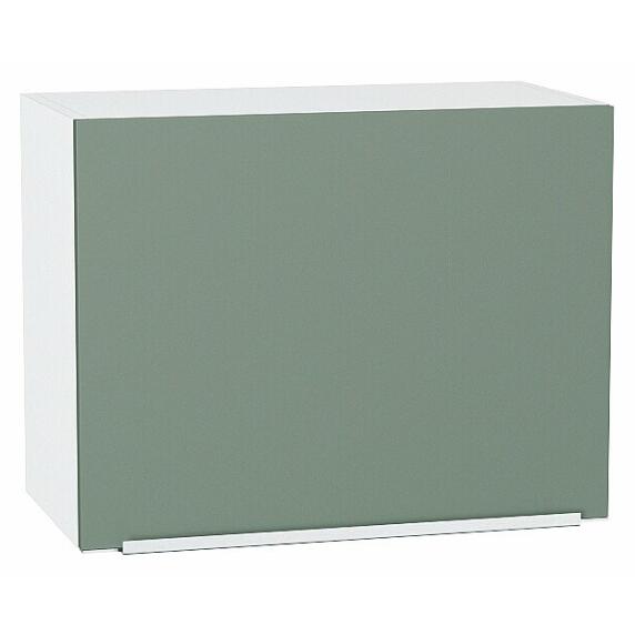 Шкаф верхний горизонтальный Фьюжн Silky Mint Белый 460*600*318