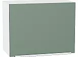 Шкаф верхний горизонтальный Фьюжн Silky Mint Белый 460*600*318