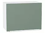 Шкаф верхний горизонтальный Фьюжн Silky Mint Белый 460*600*318