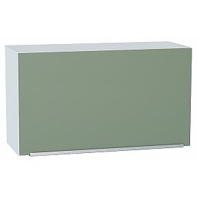 Шкаф верхний горизонтальный Фьюжн Silky Mint Белый 460*800*318