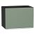 Шкаф верхний горизонтальный Фьюжн Silky Mint Graphite 358*500*320