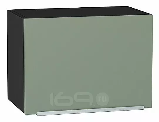 Шкаф верхний горизонтальный Фьюжн Silky Mint Graphite 358*500*320