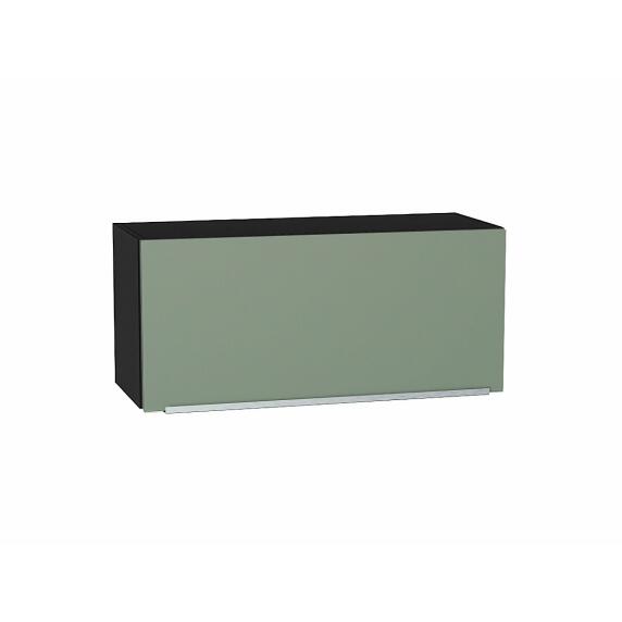 Шкаф верхний горизонтальный Фьюжн Silky Mint Graphite 358*800*320