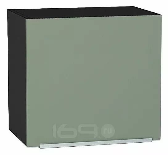 Шкаф верхний горизонтальный Фьюжн Silky Mint Graphite 460*500*318