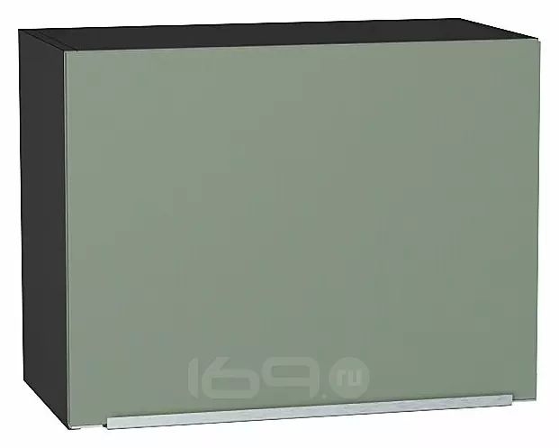 Шкаф верхний горизонтальный Фьюжн Silky Mint Graphite 460*600*318