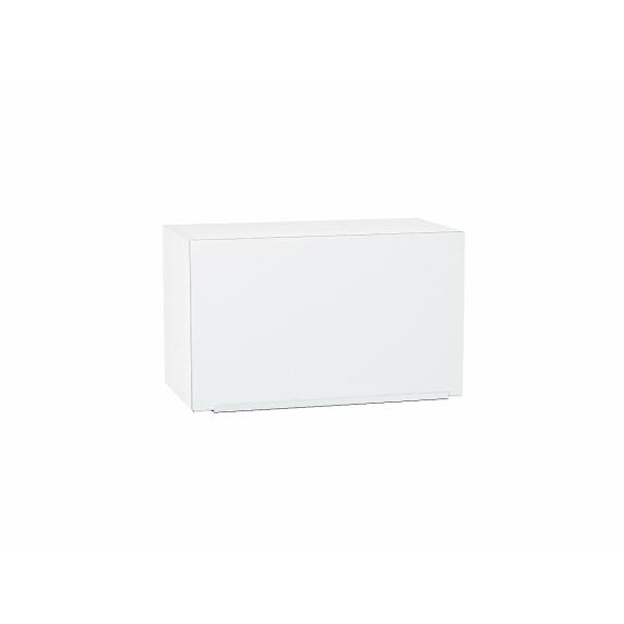 Шкаф верхний горизонтальный Фьюжн Silky White Белый 358*600*320
