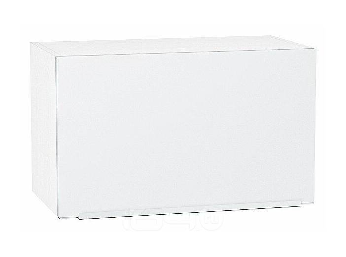 Шкаф верхний горизонтальный Фьюжн Silky White Белый 358*600*320