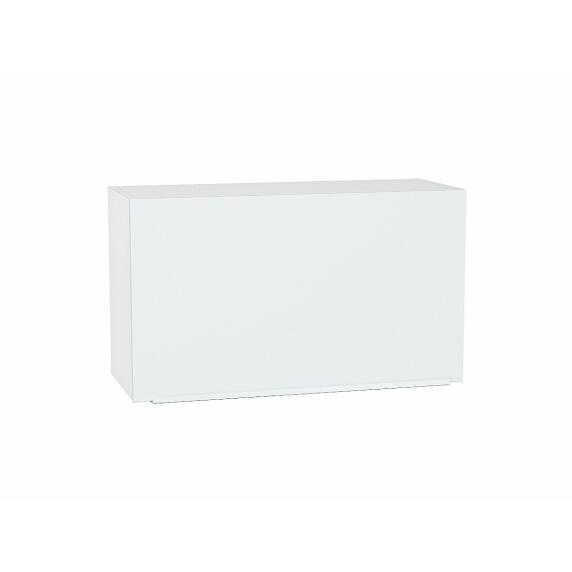 Шкаф верхний горизонтальный Фьюжн Silky White Белый 460*800*318