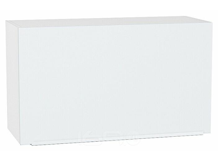 Шкаф верхний горизонтальный Фьюжн Silky White Белый 460*800*318