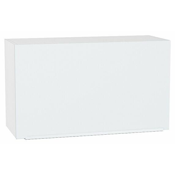 Шкаф верхний горизонтальный Фьюжн Silky White Белый 460*800*318