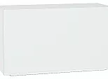 Шкаф верхний горизонтальный Фьюжн Silky White Белый 460*800*318