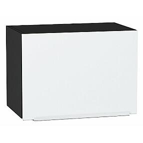 Шкаф верхний горизонтальный Фьюжн Silky White Graphite 358*500*320