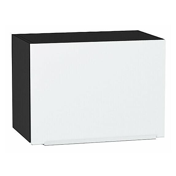 Шкаф верхний горизонтальный Фьюжн Silky White Graphite 358*500*320