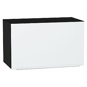 Шкаф верхний горизонтальный Фьюжн Silky White Graphite 358*600*320
