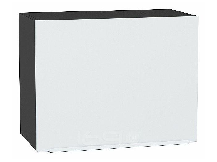 Шкаф верхний горизонтальный Фьюжн Silky White Graphite 460*600*318