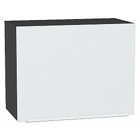 Шкаф верхний горизонтальный Фьюжн Silky White Graphite 460*600*318