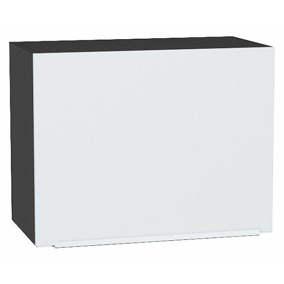 Шкаф верхний горизонтальный Фьюжн Silky White Graphite 460*600*318
