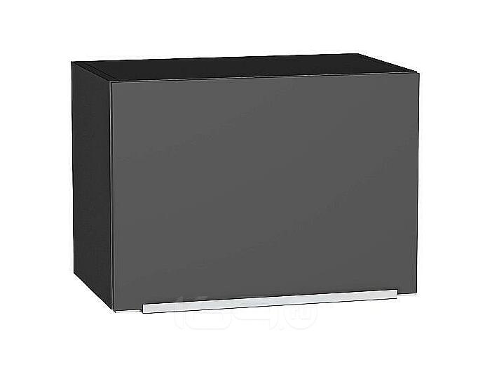 Шкаф верхний горизонтальный Фьюжн Stormy Silk/Graphite 358*500*320