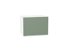 Шкаф верхний горизонтальный Фьюжн ВГ 500 Silky Mint-Белый | 50 см
