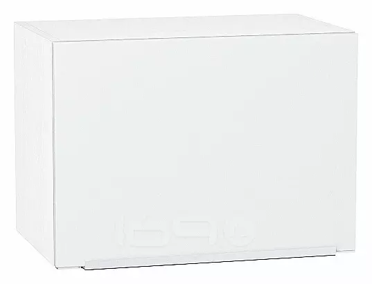 Шкаф верхний горизонтальный Фьюжн ВГ 500 Silky White-Белый