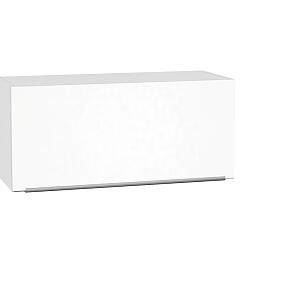 Шкаф верхний горизонтальный Фьюжн ВГ 800 Brilliant-Белый