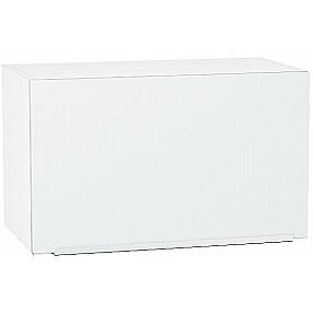 Шкаф верхний горизонтальный Фьюжн ВГ 600 Silky White-Белый