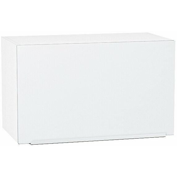 Шкаф верхний горизонтальный Фьюжн ВГ 600 Silky White-Белый
