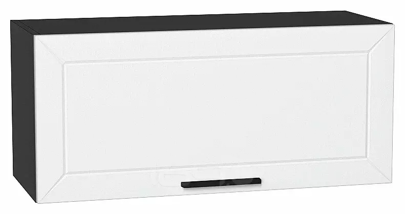 Шкаф верхний горизонтальный Глетчер Айленд Силк Graphite 460*800*318