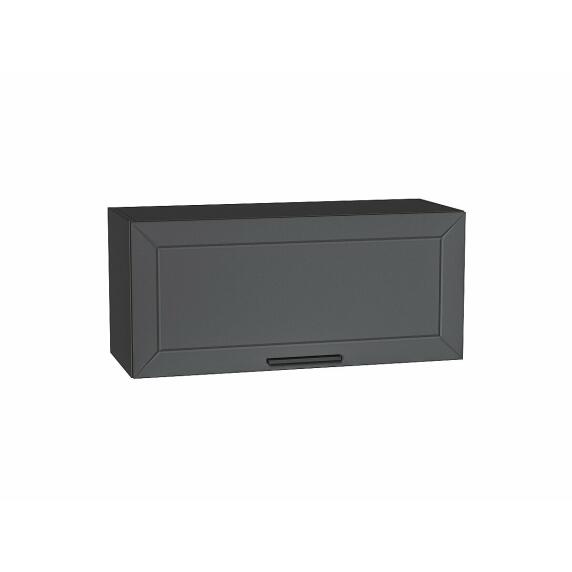 Шкаф верхний горизонтальный Глетчер Маренго Силк Graphite