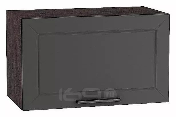 Шкаф верхний горизонтальный Глетчер Маренго Силк Graphite 358*600*318