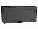 Шкаф верхний горизонтальный Глетчер Маренго Силк Graphite 358*800*318