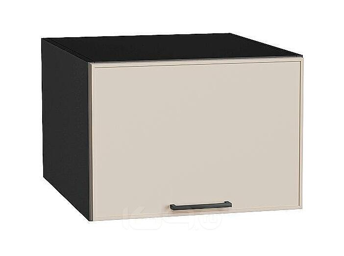 Шкаф верхний горизонтальный глубокий Эйр Cream Silk/Graphite 358*500*576