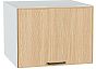 Шкаф верхний горизонтальный глубокий Эйр Real Oak/Белый 458*600*576