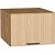 Шкаф верхний горизонтальный глубокий Эйр Real Oak/Дуб Вотан 358*500*576