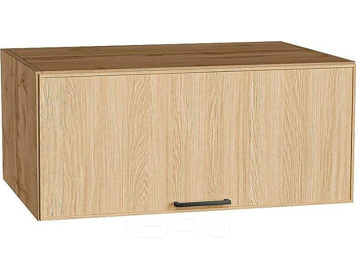 Шкаф верхний горизонтальный глубокий Эйр Real Oak/Дуб Вотан 358*800*576