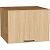 Шкаф верхний горизонтальный глубокий Эйр Real Oak/Дуб Вотан 458*600*576