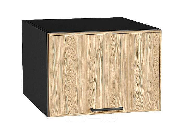 Шкаф верхний горизонтальный глубокий Эйр Real Oak/Graphite 358*500*576