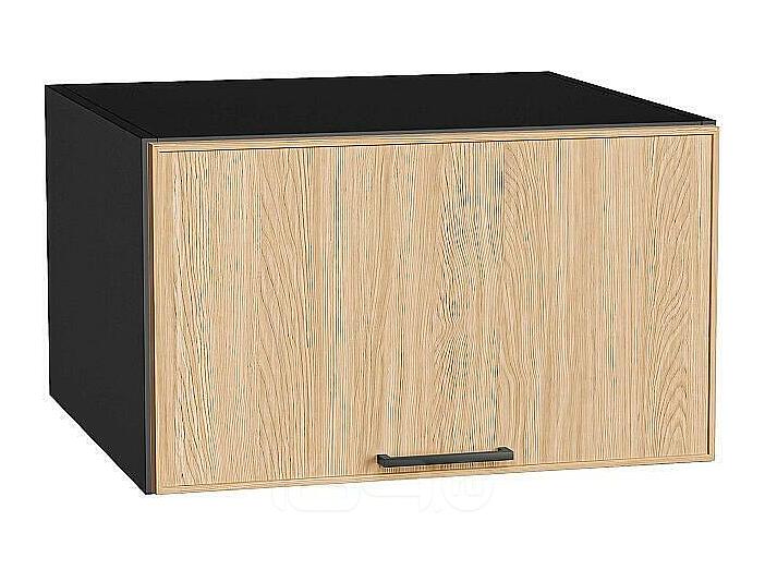 Шкаф верхний горизонтальный глубокий Эйр Real Oak/Graphite 358*600*576