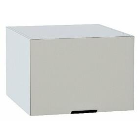 Шкаф верхний горизонтальный глубокий Евро Агат / Белый 358*500*574