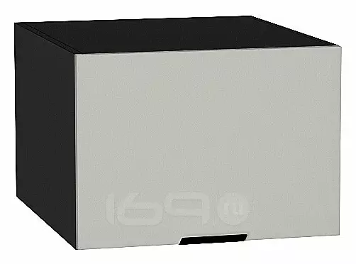 Шкаф верхний горизонтальный глубокий Евро Агат / Graphite 358*500*574