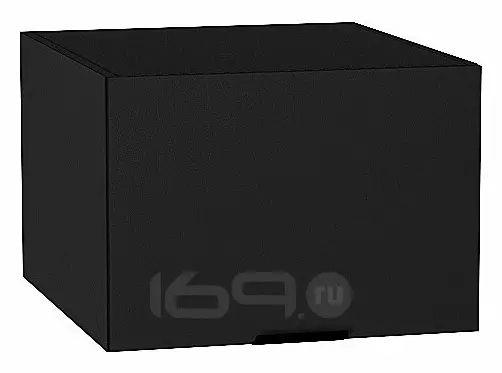 Шкаф верхний горизонтальный глубокий Евро Антрацит / Graphite 358*500*574