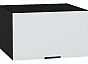 Шкаф верхний горизонтальный глубокий Евро Белый / Graphite 358*600*574