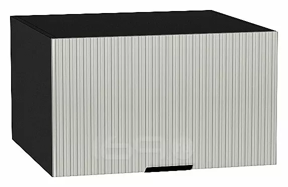 Шкаф верхний горизонтальный глубокий Евро Лайн Агат / Graphite 358*600*574