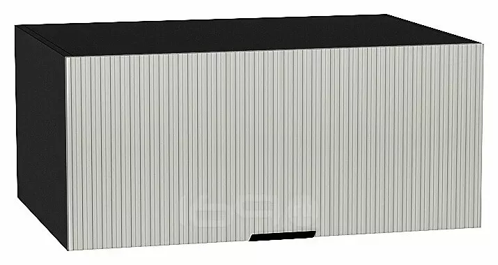 Шкаф верхний горизонтальный глубокий Евро Лайн Агат / Graphite 358*800*574